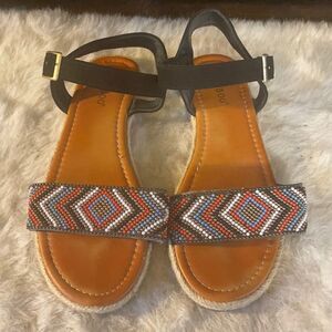 Bamboo sandals 8 (4739)